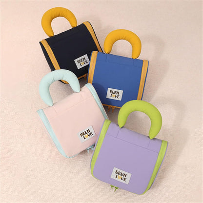 Waterproof Hanging Toiletry Bag | Travel Makeup & Cosmetic Organizer | Random Color