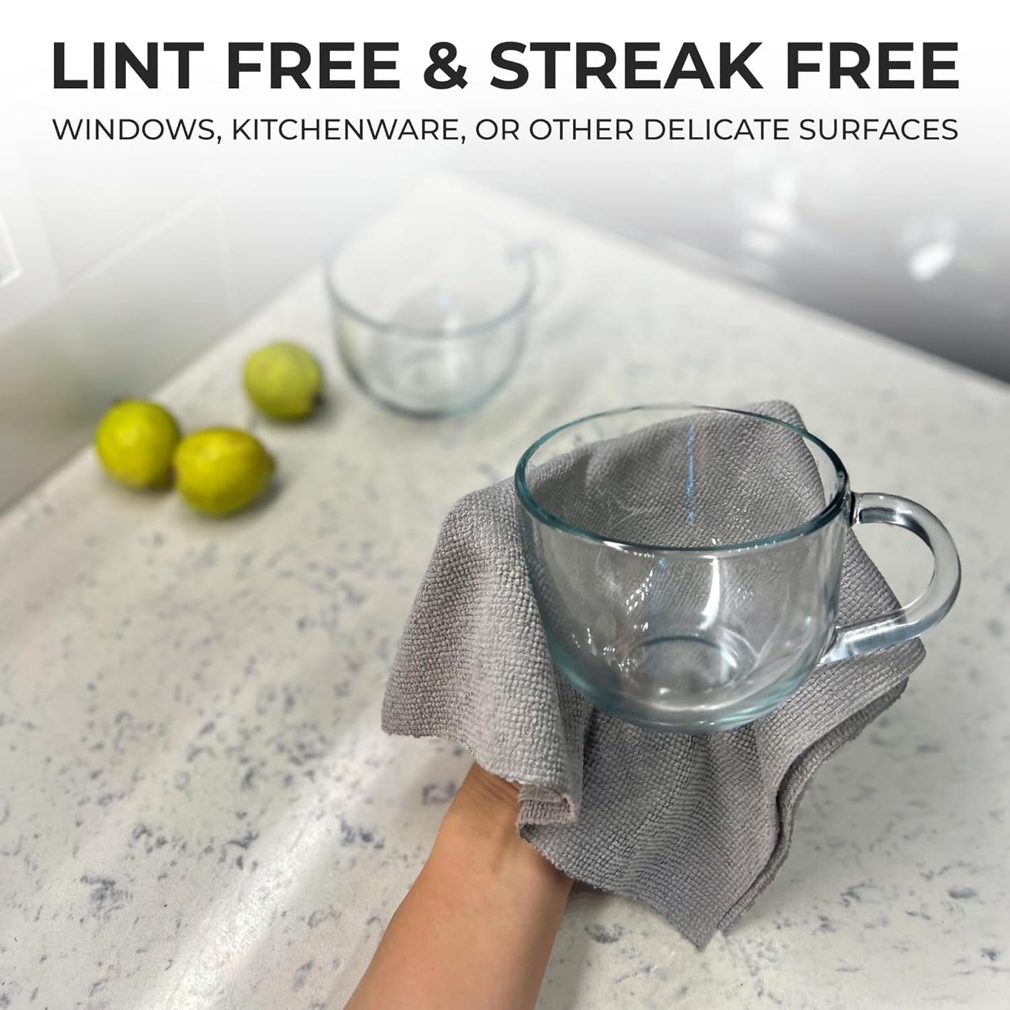 Reusable Microfiber Kitchen Towel Roll (20 Sheets)