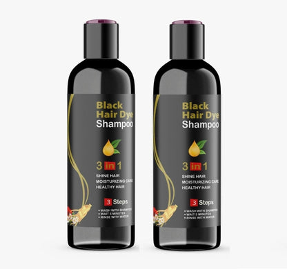 BLOSDREAM Black Hair Shampoo 3 in 1-100ml (Pack of 2) Roposo Clout