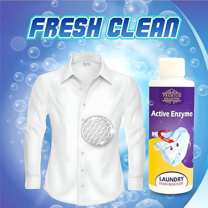 Laundry Stain Remover Active Enzyme Liquid Instant Spot Cleaning 100ml (Pack of 2) Roposo Clout