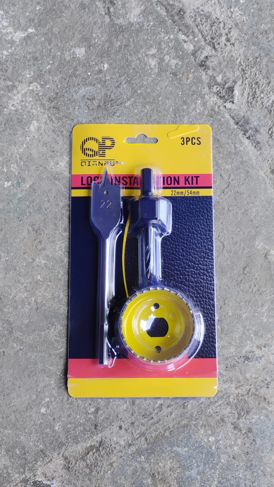 Door Lock Installation (22mmx150mm) Hole Saw Kit (1 Set) Your Brand