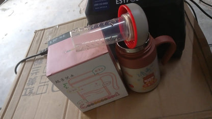 Stainless Steel Mug / Bottle Vacuum Insulated Cup with Handle & Small cup (550 ML) Your Brand