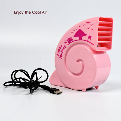 Cute Bright Color Desktop Office USB Mini Fan Battery USB Fans USB Mini Fans (Battery Not Include) Your Brand