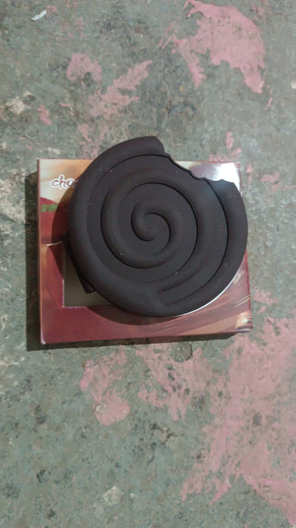 ROUND CHOCOLATE DIARY NOTEBOOKS ORIGINAL SMELL WRITING PRACTICE BOOK ( 1PC / BOOK) Your Brand