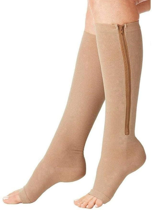 Unisex Medical Zipper Compression Socks (Pair of 1) shopbyte-in