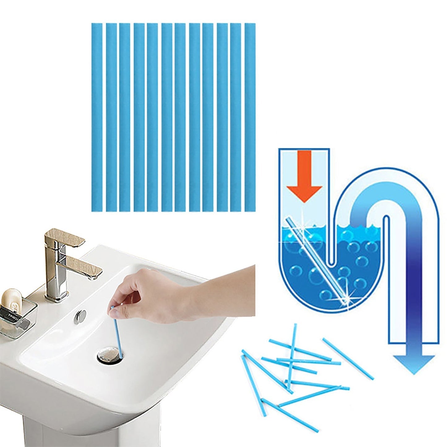 Sani Cleaning Sticks Keep Your Drains Pipes Clear Odor Home Cleaning Your Brand