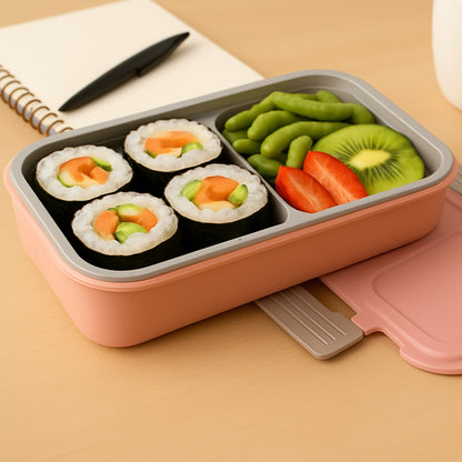 BPA-Free Snack Pack-2 Lunch Box – 2-Compartment