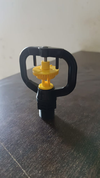 Rotating Irrigation Sprinkler Plastic Spray Nozzle (1 Pc) Your Brand