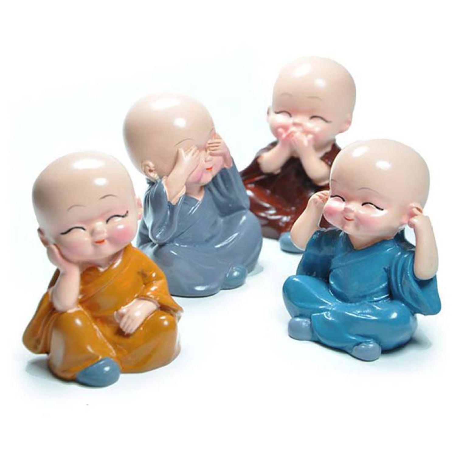 Baby Buddha 4Pc and show piece used for house, office and official decorations etc. Your Brand
