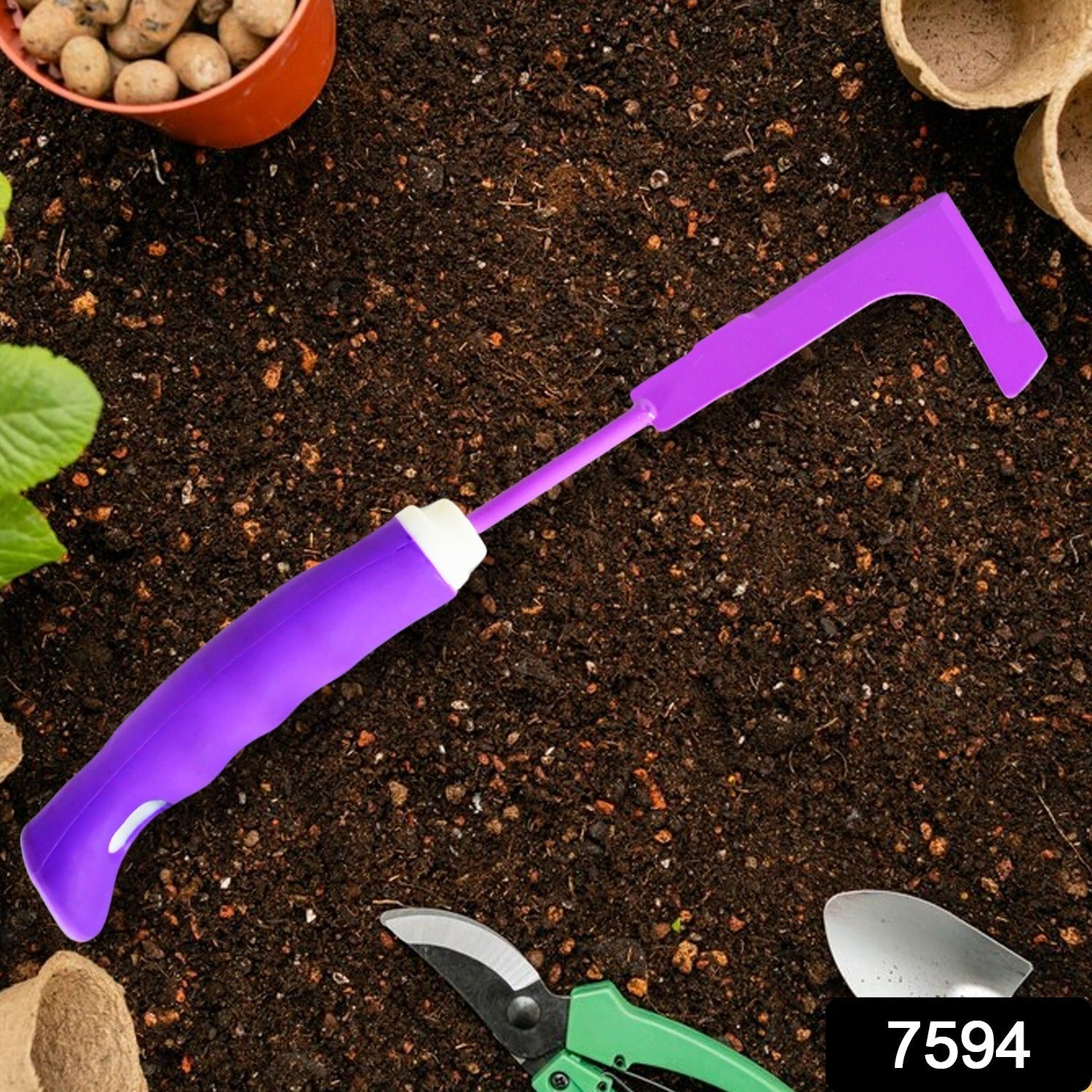 Heavy Duty Garden Tools, Gardening Tools Kit for Home Garden, Indoor and Outdoor Gardening for Plants, Agriculture, and Soil Tools (1 Pc)  (5 Different Types Tool) Your Brand