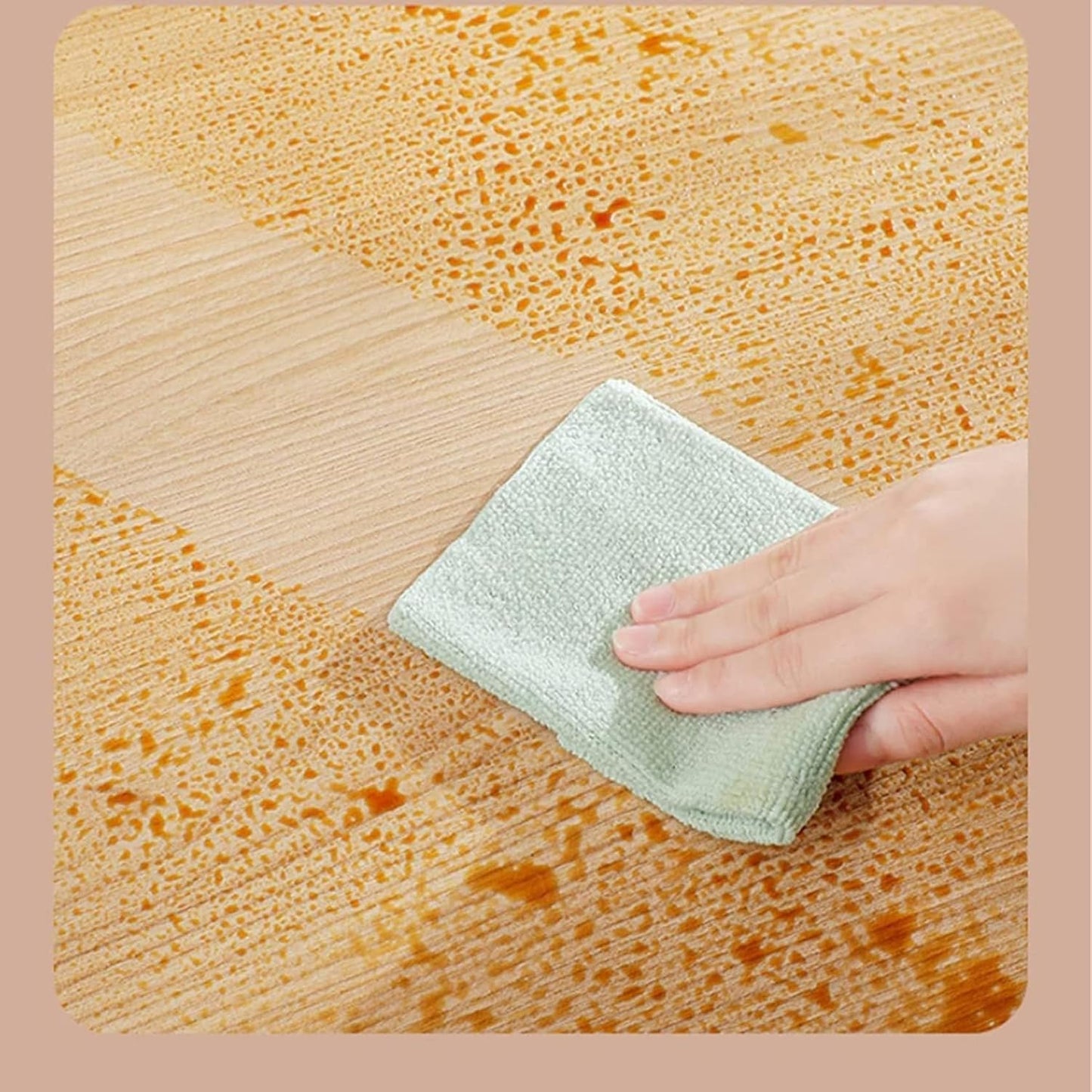 20 PCS Multipurpose Microfiber Towels – Thick, Durable & Scratch-Free Cleaning Wipes