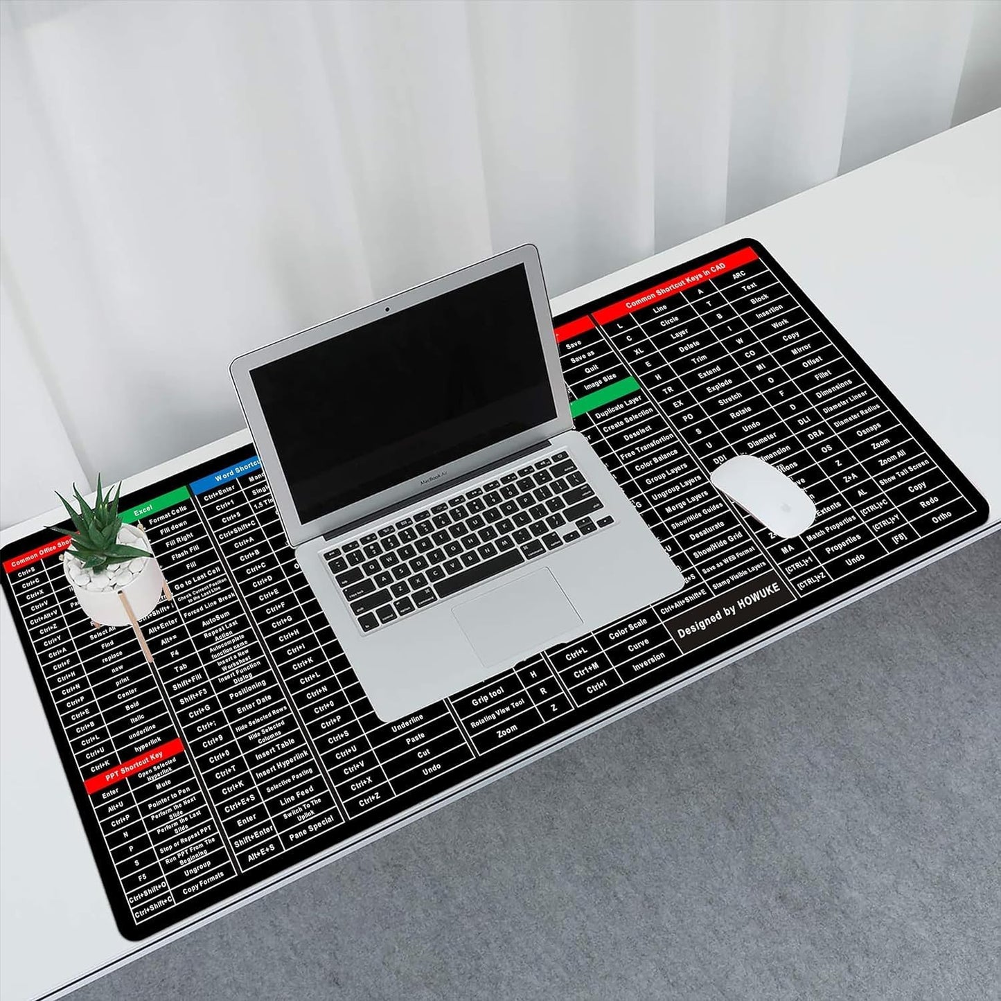 Anti-slip Keyboard Pad with Shortcut Key Patterns | ⏰Limited Period Offer⏰ Shopbyte_w