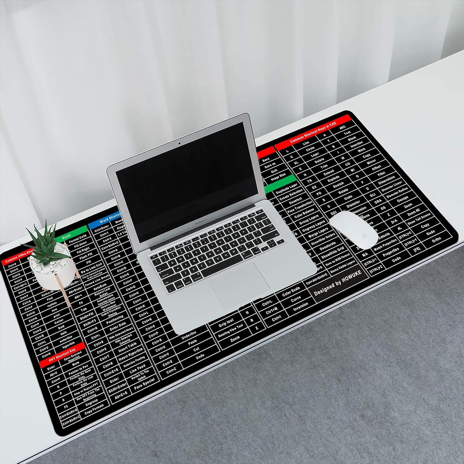 Anti-slip Keyboard Pad with Shortcut Key Patterns | ⏰Limited Period Offer⏰ Shopbyte_w