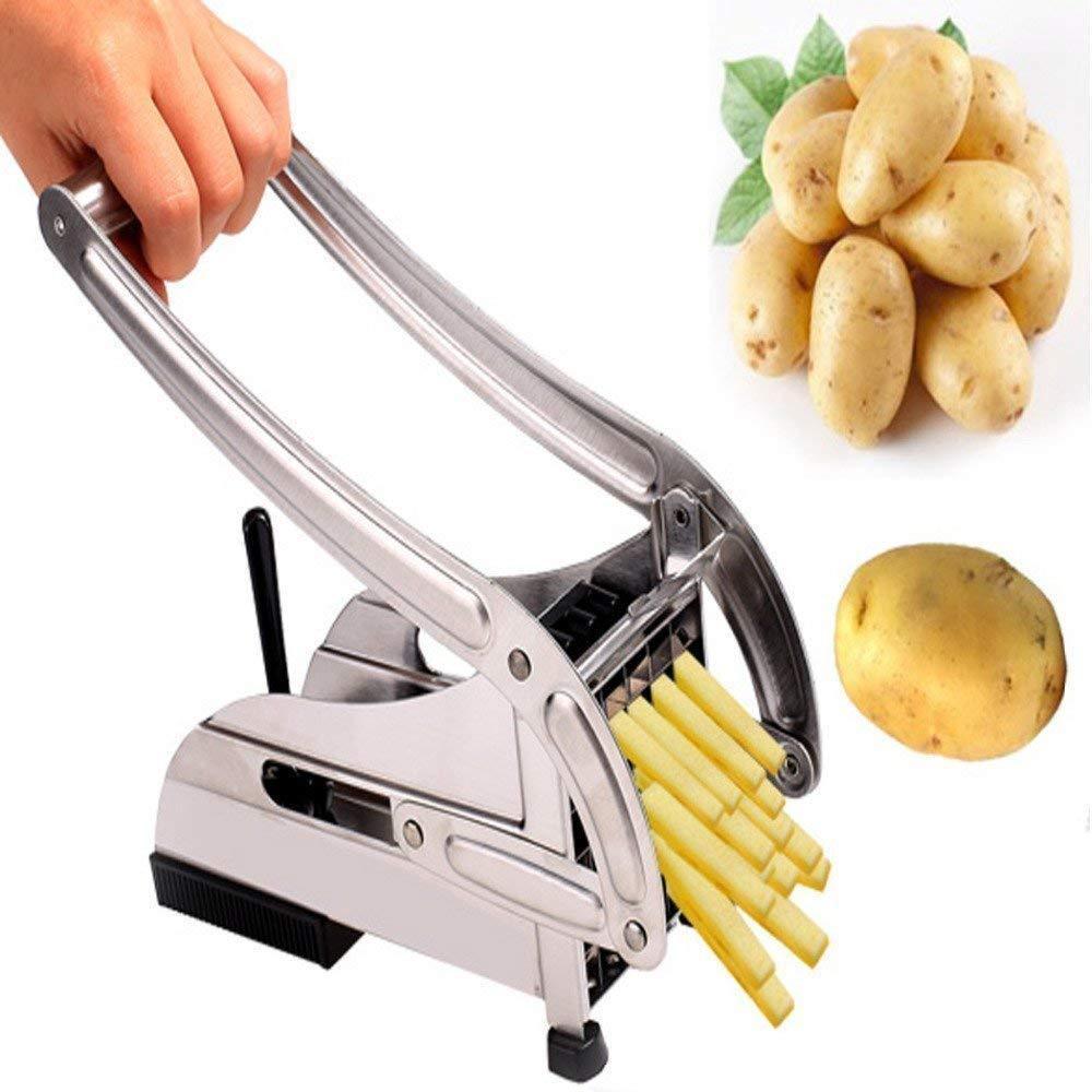 FRENCH FRIES POTATO CHIPS STRIP CUTTER MACHINE WITH BLADE Your Brand