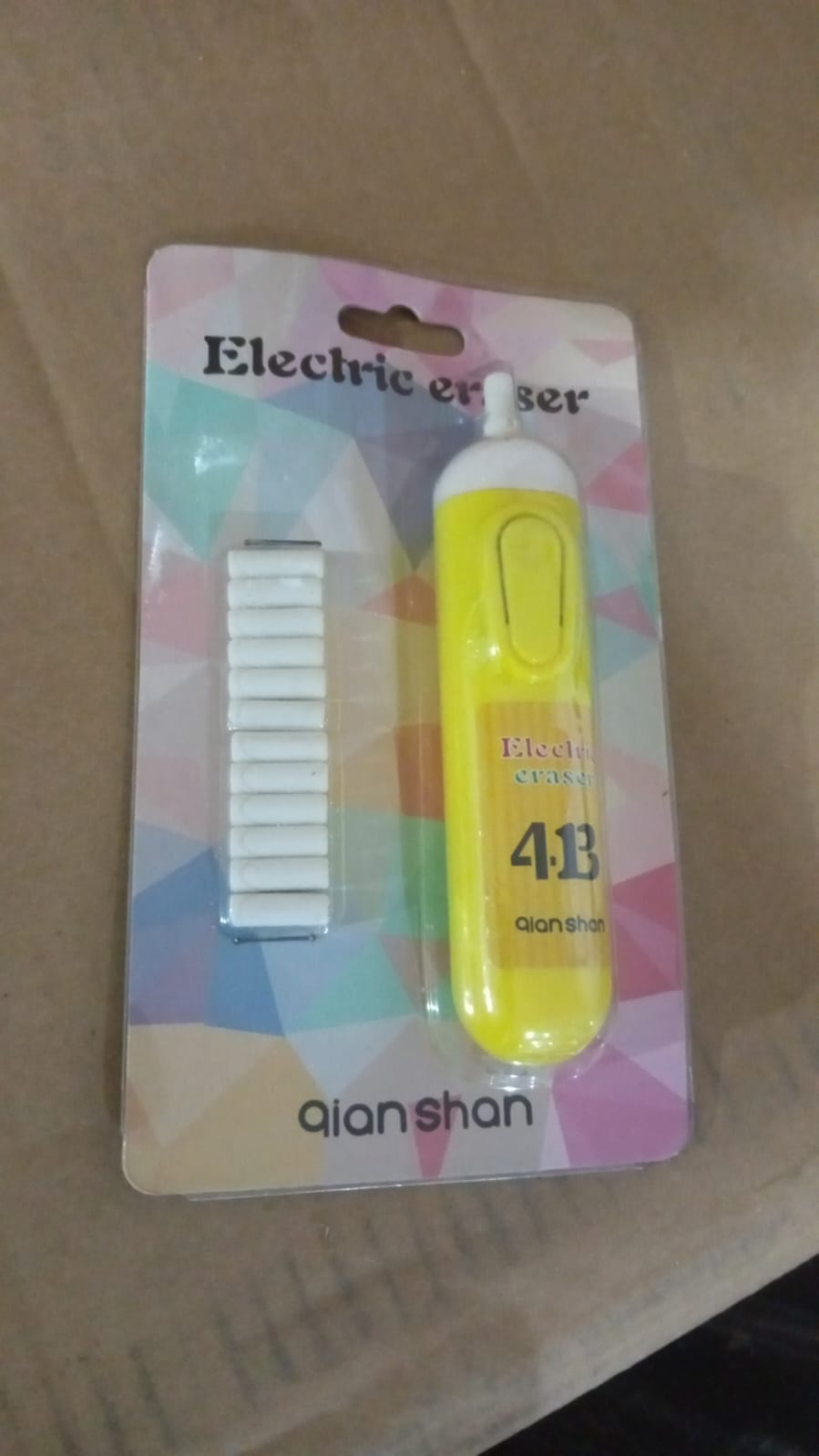 Electric Eraser Kit Automatic Pencil Eraser Battery Operated with 12 Eraser Refills Your Brand