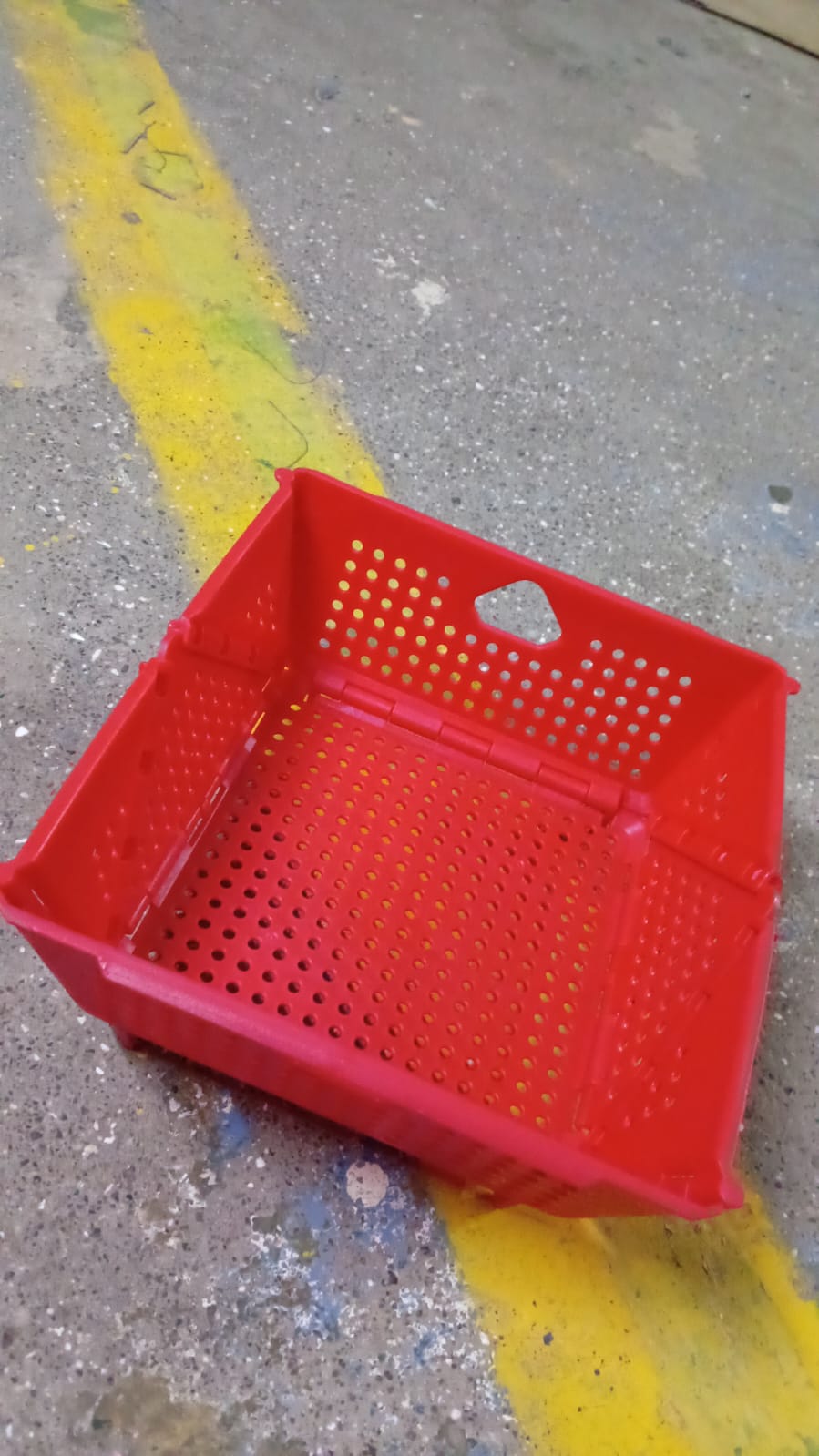 Storage Basket Box with Holes Ventilated Design (23×20 Cm / 1 Pc) Your Brand