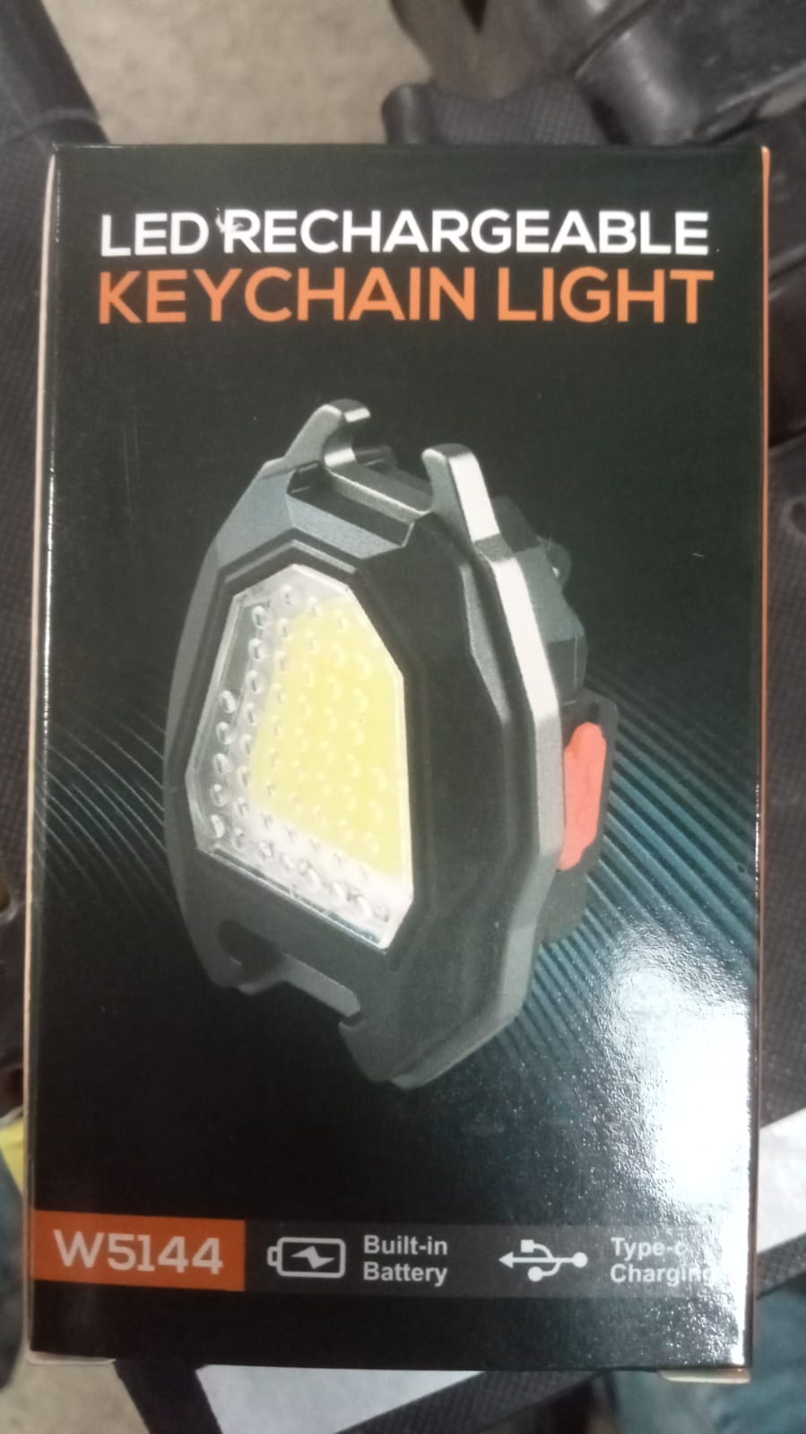 Portable Triangular Shaped Emergency& Camping Flashlight With Cigarette Lighter Lumens Rechargeable Waterproof Portable Led Light Camping Keychain 6Lighting Modes With Strong Magnet 3 Color Lighting For Travel, Camping Walking Your Brand