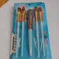 5pc Makeup Brush tools kit (5 Pcs Set / Mix Color)