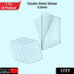 Clear double-sided tape for home
