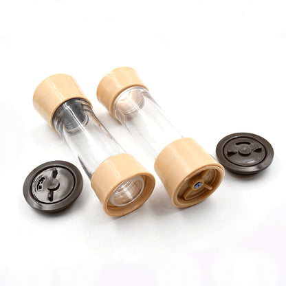 Revolving Spice Rack, 8 Spice jars with 120 ml, Condiment Set Your Brand