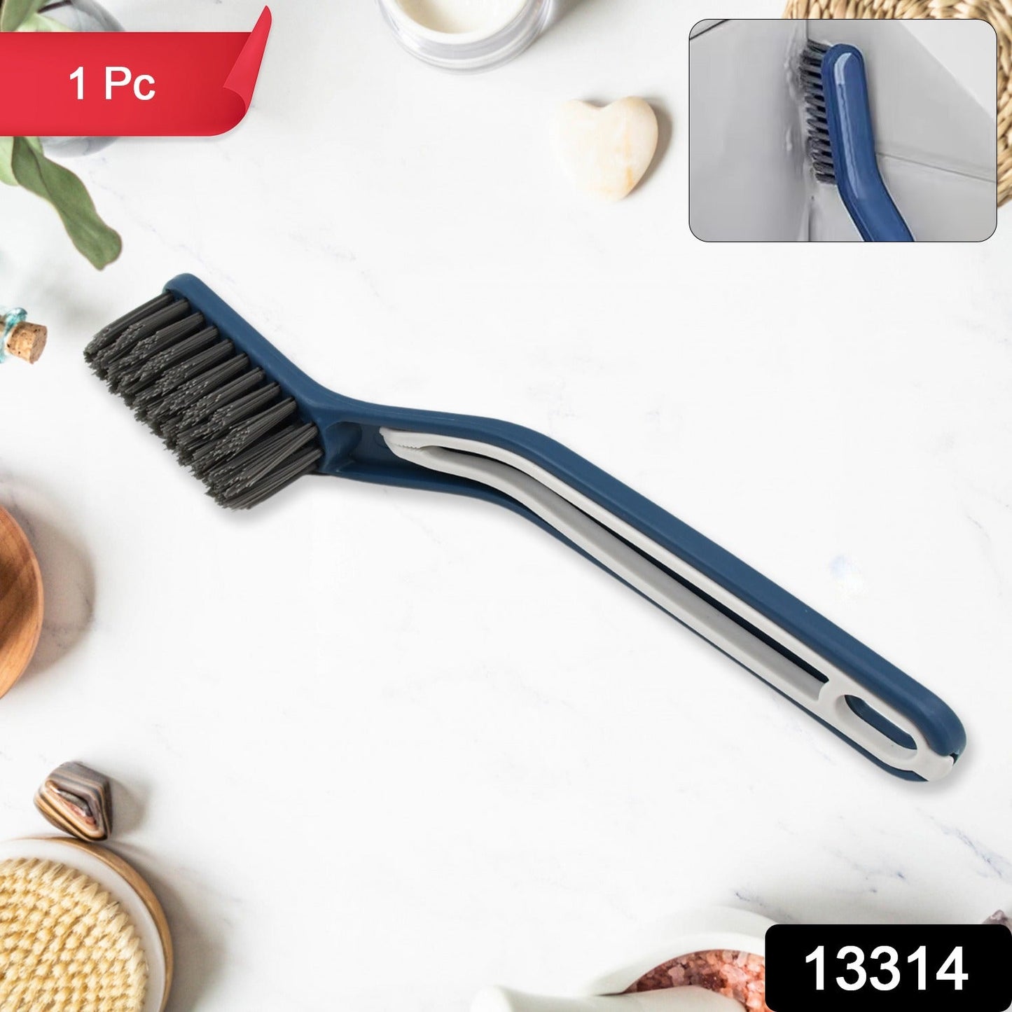 Multifunctional Floor Gap Brush, 2 in 1 Cleaning Brush (1 Pc) Your Brand