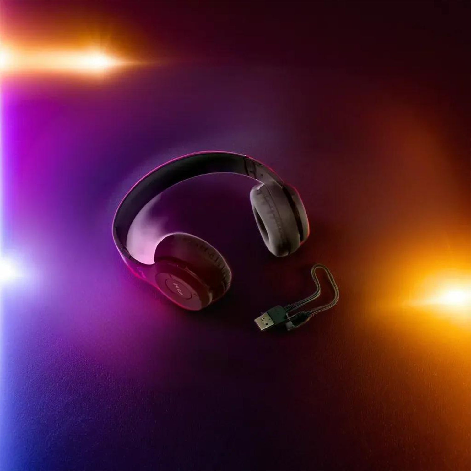 Wireless Headphone Over The Head Bluetooth Headset Foldable Headband Hands-free with Calling Function (1 Pc) Your Brand