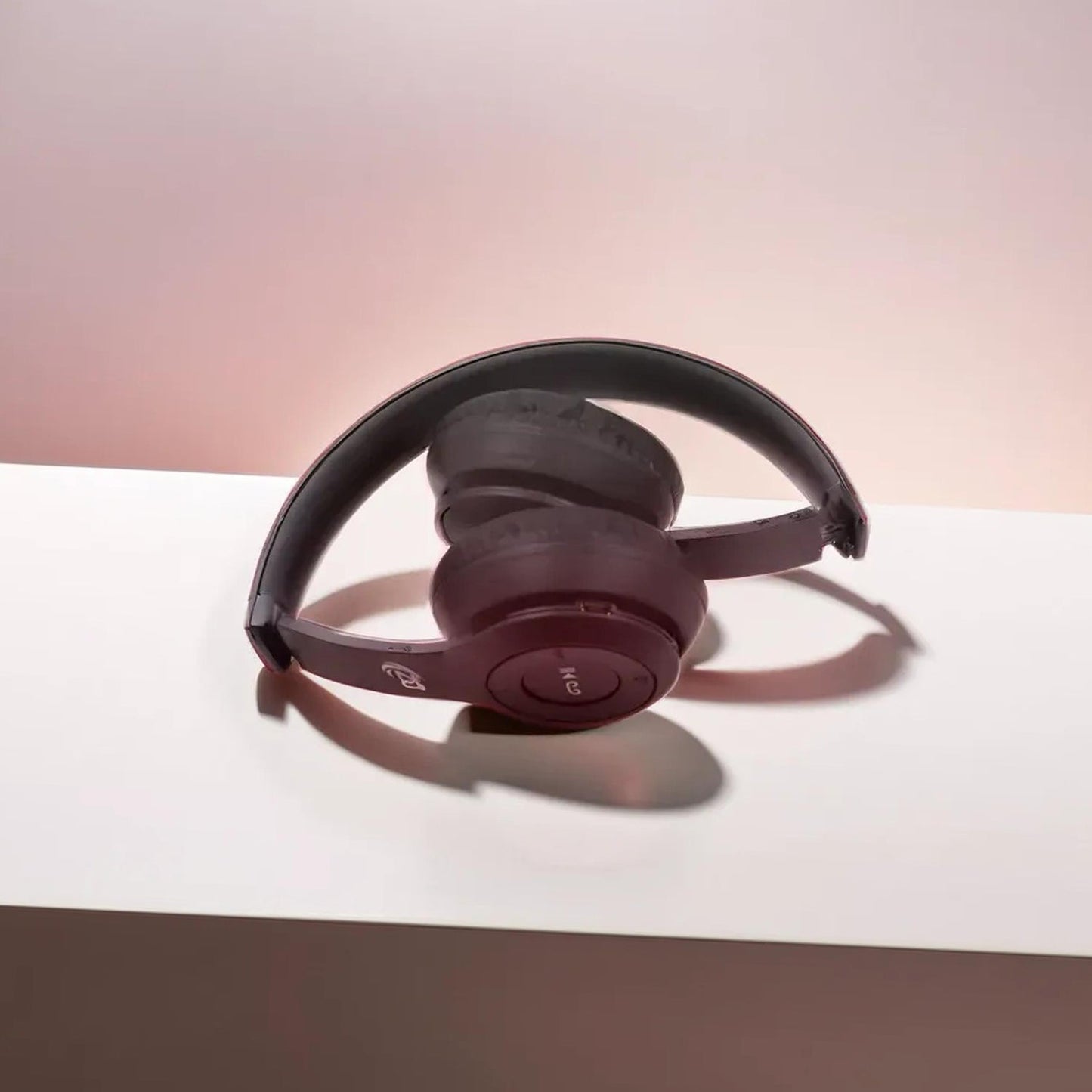 Wireless Headphone Over The Head Bluetooth Headset Foldable Headband Hands-free with Calling Function (1 Pc) Your Brand