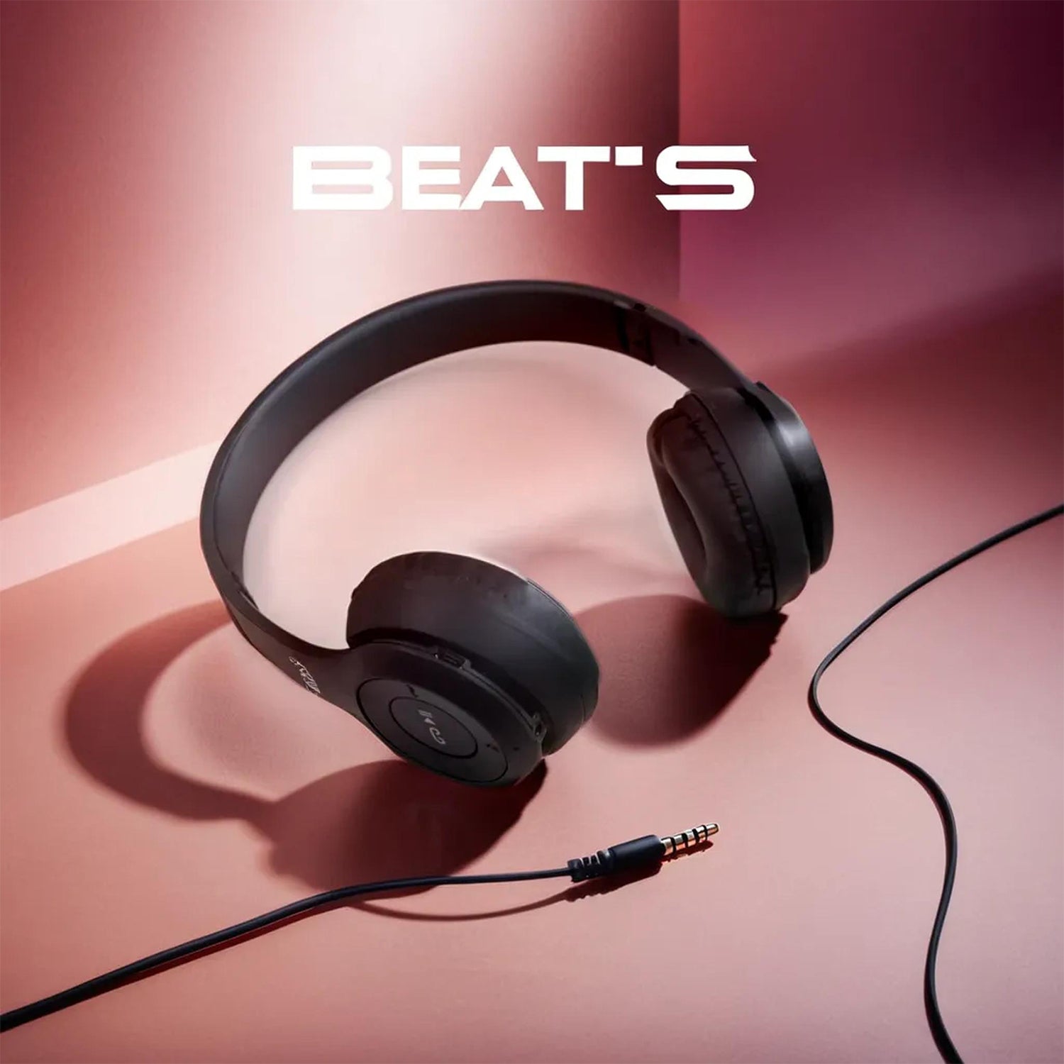 Wireless Headphone Over The Head Bluetooth Headset Foldable Headband Hands-free with Calling Function (1 Pc) Your Brand