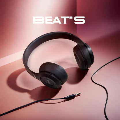 Wireless Headphone Over The Head Bluetooth Headset Foldable Headband Hands-free with Calling Function (1 Pc) Your Brand