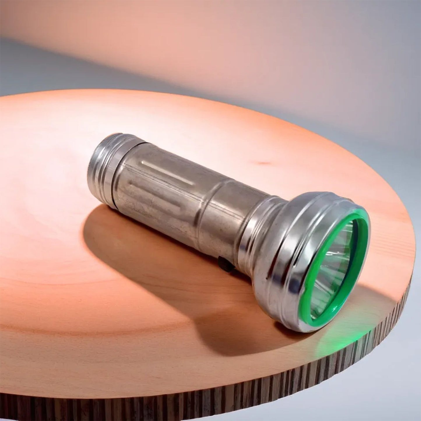 Nostalgic Flashlight,Flashlight Outdoor, Portable Nostalgic Simple Iron Outdoor Old-Fashioned Flashlight Your Brand