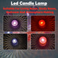 Big Simple Candles Crystal Lights