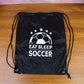 Drawstring Sport Backpack – High-Quality Gym Sack for Men & Women (Large)