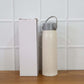 Creative Wheat Glass Water Bottle with Phone Holder (380ml)