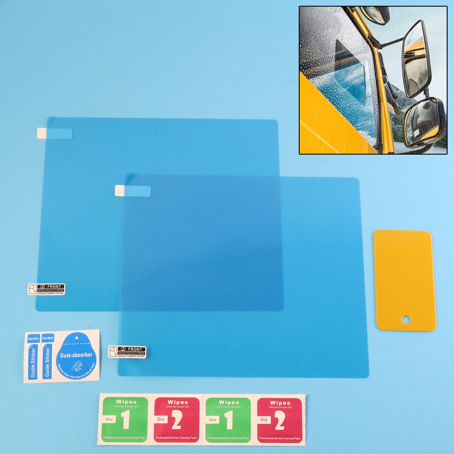 Mirror Protection Film Set 