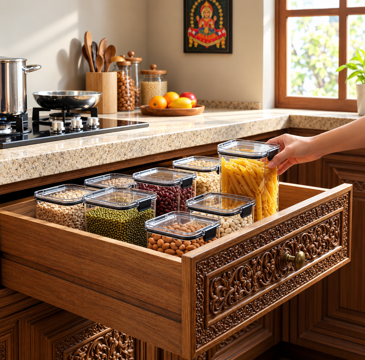 Air-Tight Kitchen Storage / Containers Shopbyte