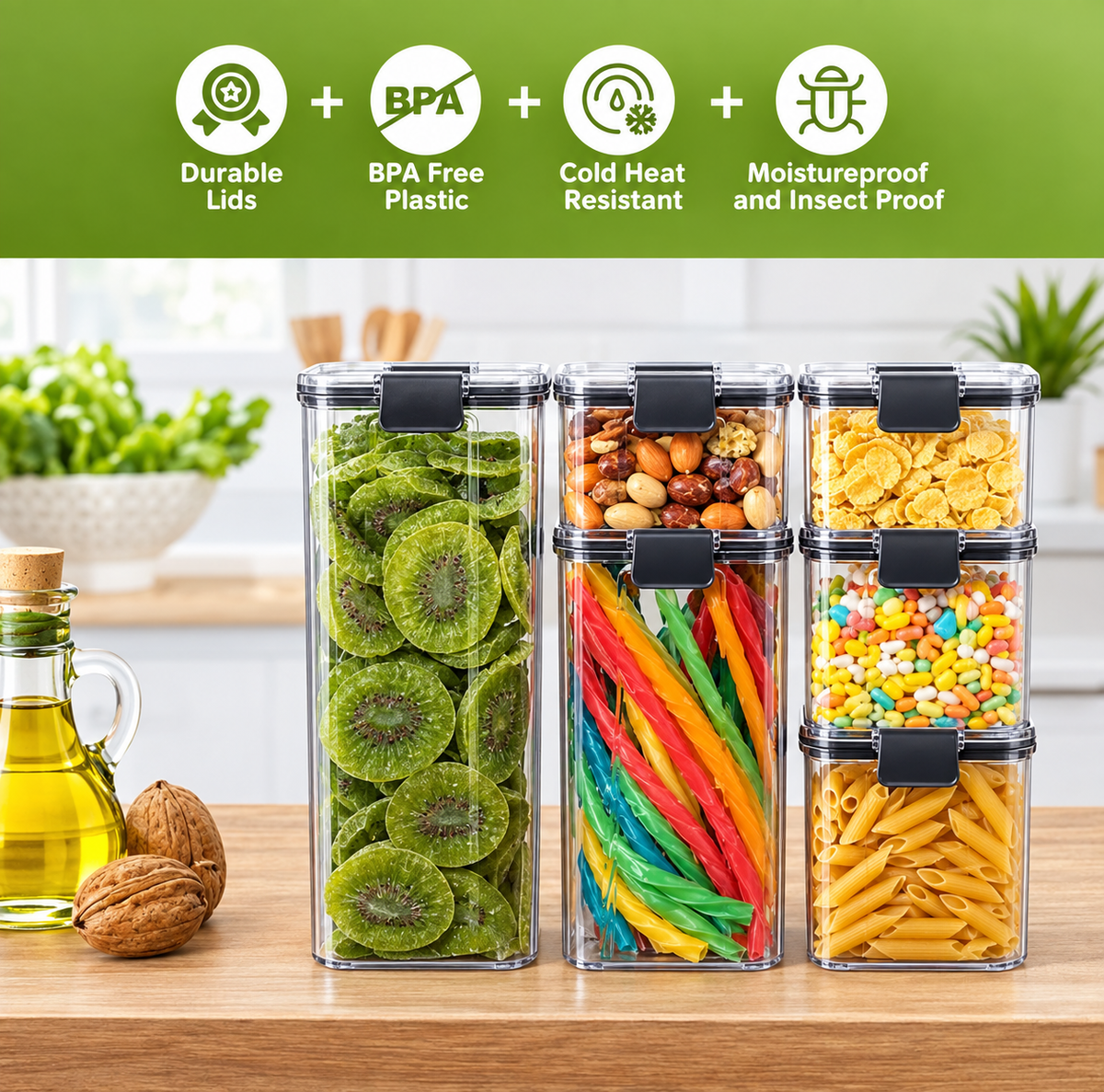 Air-Tight Kitchen Storage / Containers Shopbyte