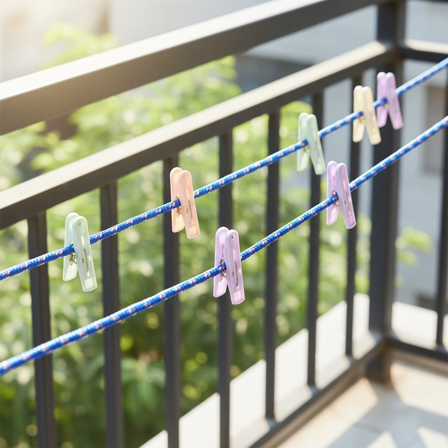 Heavy duty clothesline rope