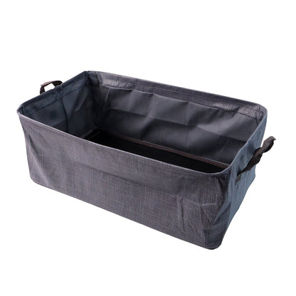 Foldable Cloth Storage Organizer Bag With Handles (Approx 46x27Cm\1Pc)