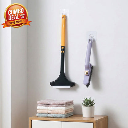 Window Mesh Cleaner Brush + Crevice Cleaning Brush Combo