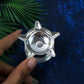 Lotus Design Stainless Steel Diya
