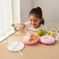 Donut Shaped Double Insulated 3 Compartment Lunch Box (1 Pc / Mix Color)