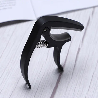 Guitar Capo with Pickup Stand – Soft Capo for Acoustic & Electric Instruments