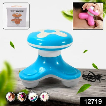 12719 Multifunctional Mini Massager Triangle Electric Usb Massager Automatic Switch Relieve Fatigue As A Gift (1 Pc  Battery Not Included) Wukusy