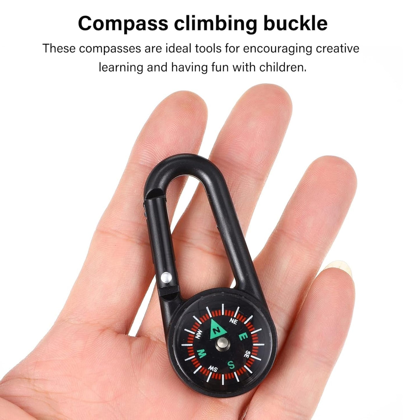 Clip Snap Hook Mini Compass (1 Pc / Mix Design) Your Brand