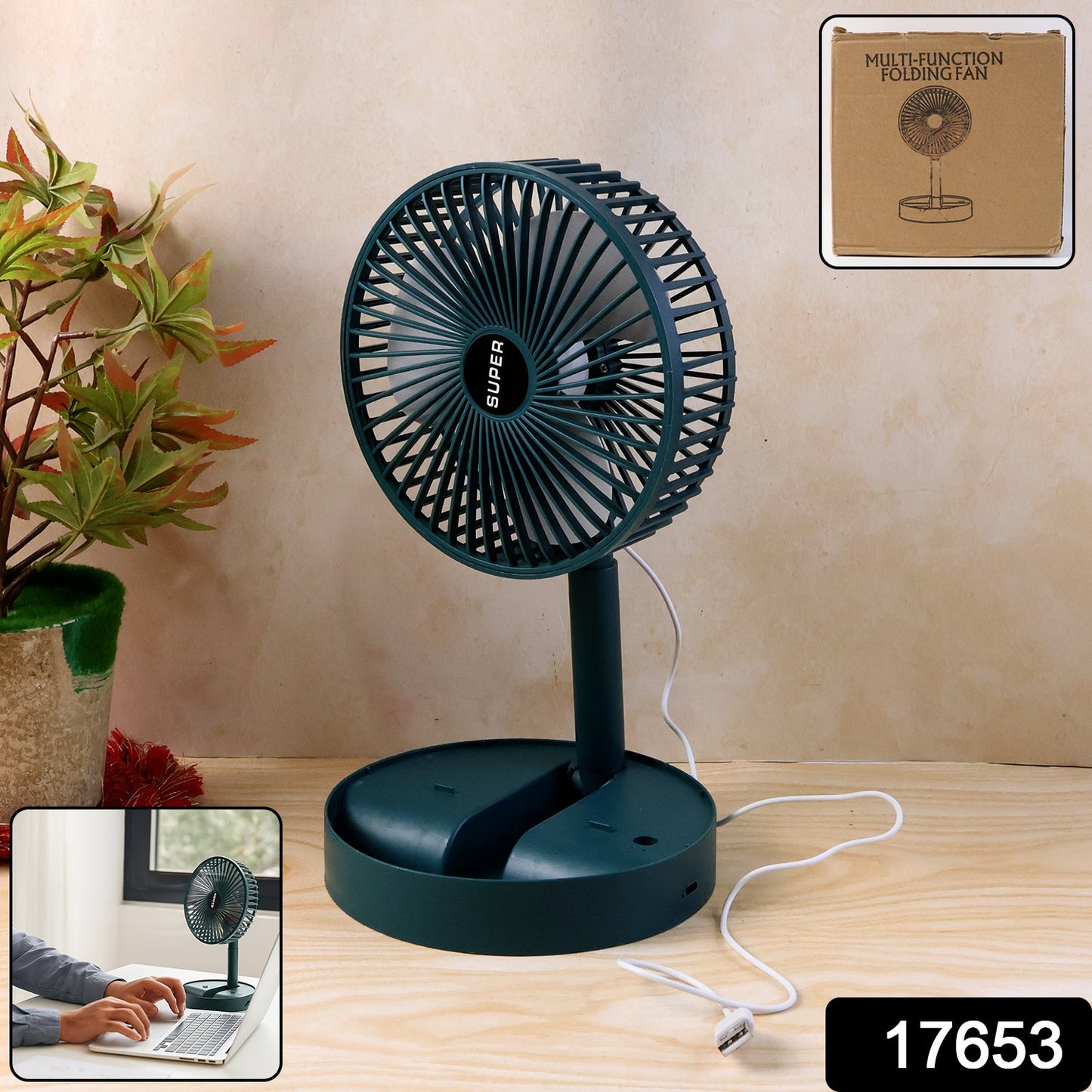 Folding Table Fan