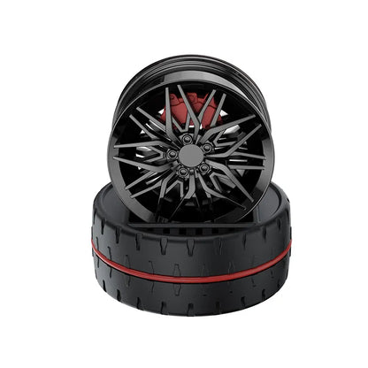 Luxury Alloy Wheel Car Freshener for Dashboard