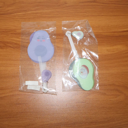 Foldable Pocket Fan with Keychain (1 Pc)