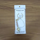 Mace Design “Jai Shree Ram” Golden Keychain (1 Pc)