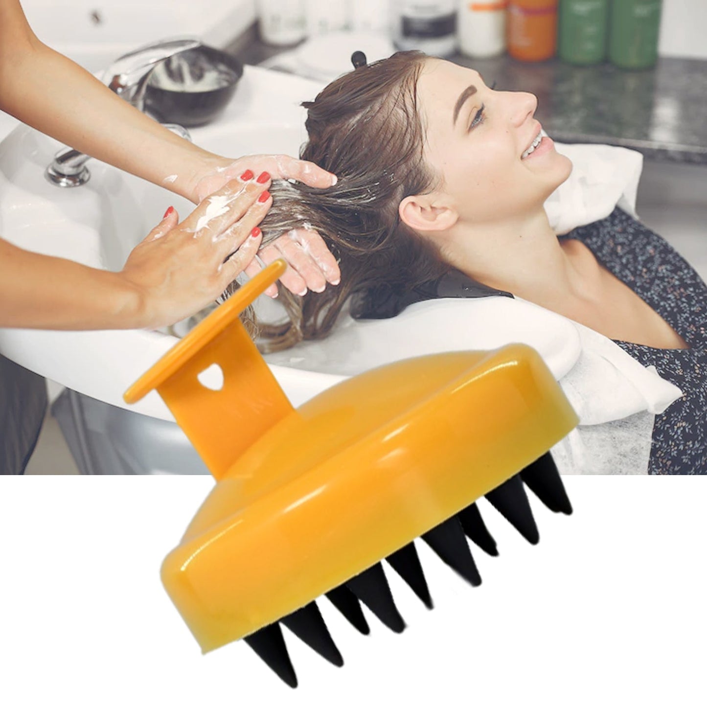 1476l Handheld Scalp Massager Shampoo Brush Wukusy