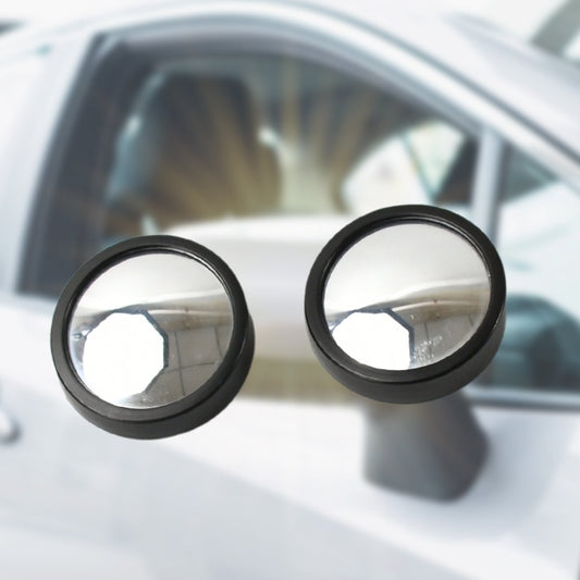 9538 Car Blind Spot Side Mirror Round Hd Glass Blindspot Mirror Convex Rear View Mirrorcar Mirror Accessories Suitable To All Cars Frameless Design (2 Pcs Set) Wukusy